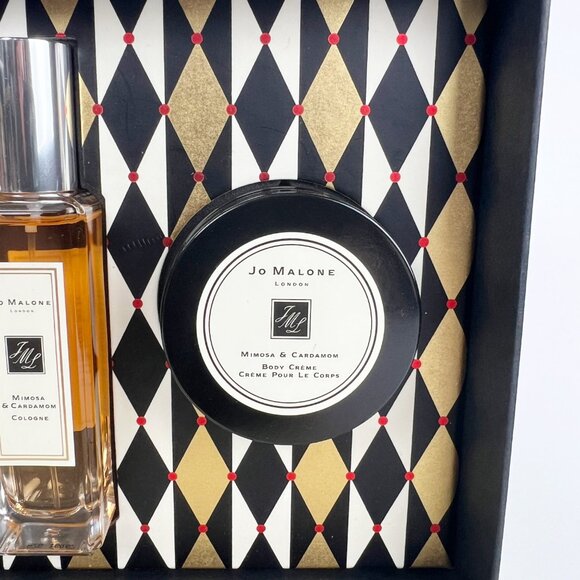 New Jo Malone Mimosa & Cardamom 3 Piece Gift Set Cologne Perfume Body Cream Wash - Picture 4 of 8